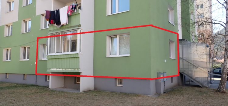 3-izbový byt č. 1 v bytovom dome Prekážka so súp. číslom 723, vchod 3, Liptovský Hrádok – OD DRAŽBY BOLO UPUSTENÉ !!!